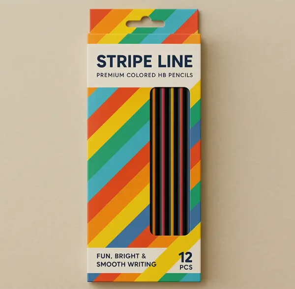 Stripe Colorful Line (Round & Hexa) 12 Stripe Colorful Line (Round & Hexa) 12