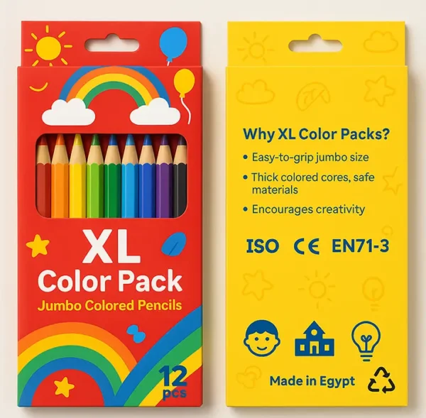 XL Color & Africa Line (Round Pencils, Large & Small) 4 XL Color & Africa Line (Round Pencils, Large & Small) 4